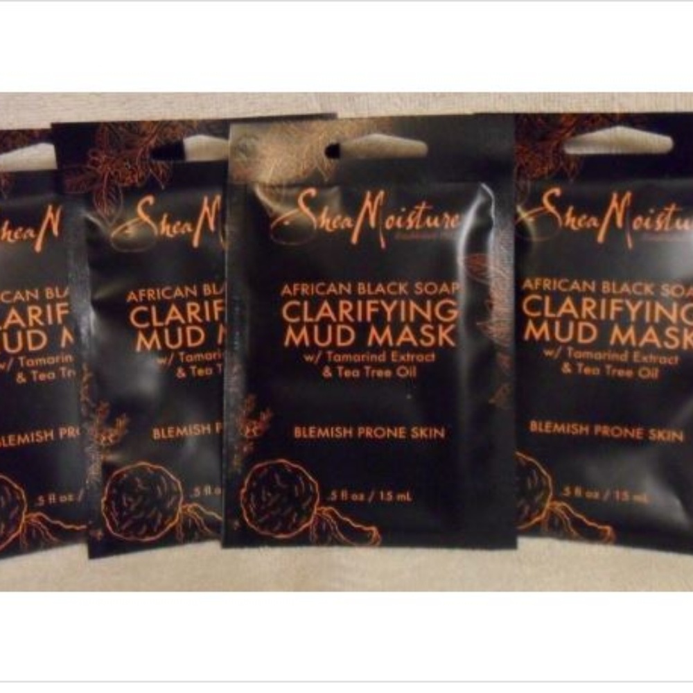 4 Shea Moisture African Black Soap Clarifying Mask
